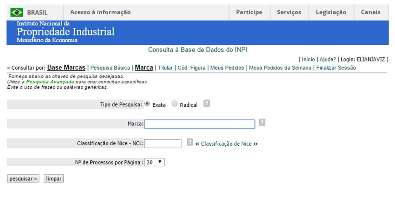 Cuidado com marcas descritivas, ELAS NÃO SERÃO REGISTRADAS.